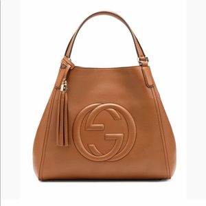 Gucci Soho Medium Leather Shoulder Bag